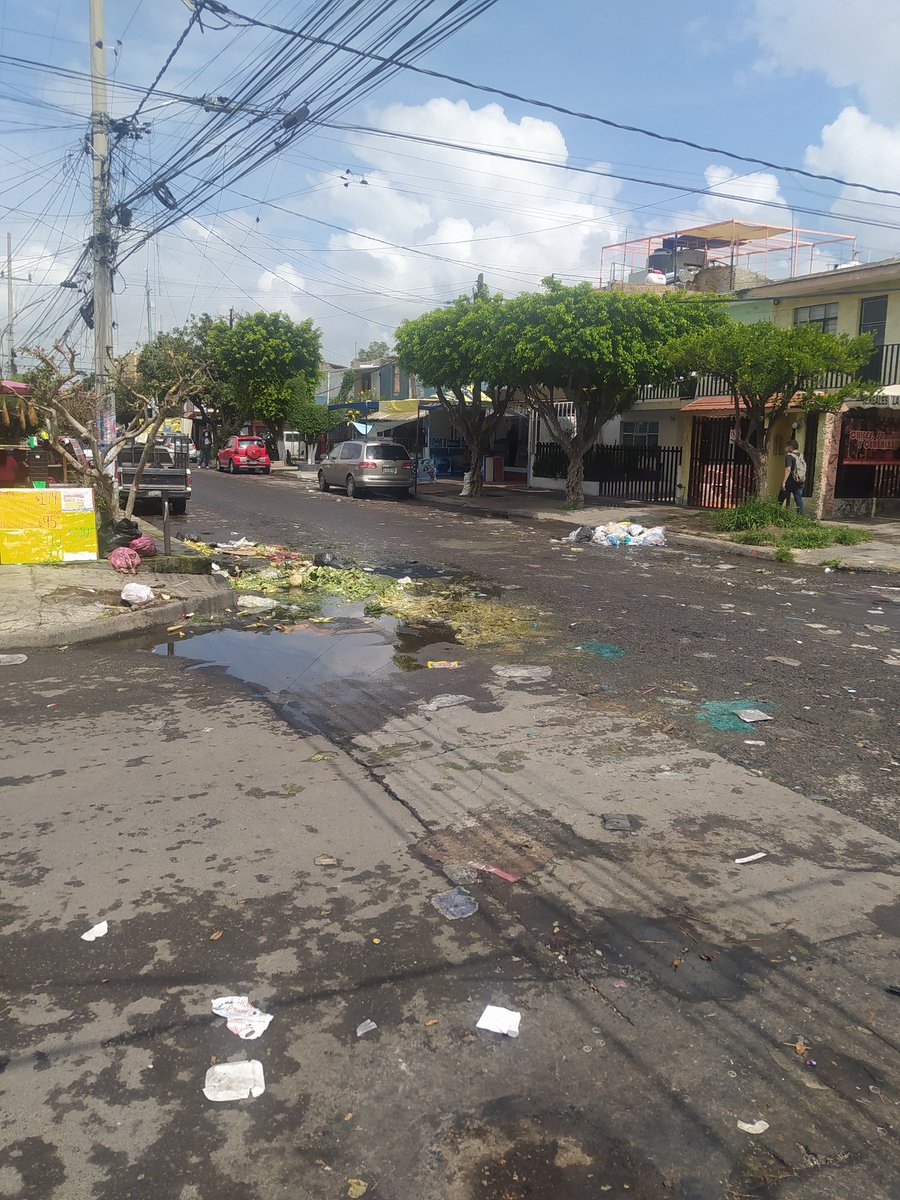 jesuslzn's tweet photo. @TelevisaGDL Hola, quiero hacer una denuncia, la calle de Longinos Cadena (Calle 7) casi llegando de Polanco hay montones de basura desde el pasado Domingo a causa del tianguis y es fecha que no recogen nada, la basura se mojo con las lluvias y desprende un olor putrefacto. https://t.co/e0VfDCPLCX