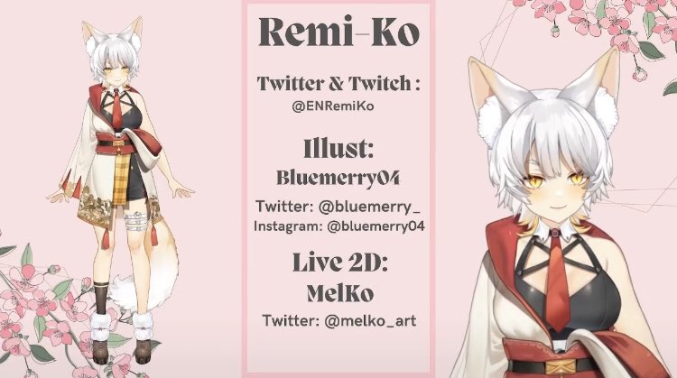 ENRemiKo's tweet photo. Hi Hi, my name is Remi, an adorable fennec fox vtuber! I’m so happy to finally reveal myself to everyone. Huge gratitude to my mama @bluemerry04_ and papa @melko_art for making my existence possible! 
•••
Showcase: https://t.co/Lm5FGVGZJr
#vtuber #VTuberUprising #VTuberEN https://t.co/ipyYDM6eEi