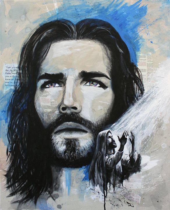 PaintedCHRIST's tweet photo. Featured Art of the Day: "Prayer of Jesus Christ". Buy it at: https://t.co/nYs6IPtZLL https://t.co/QOIFVHMzSN