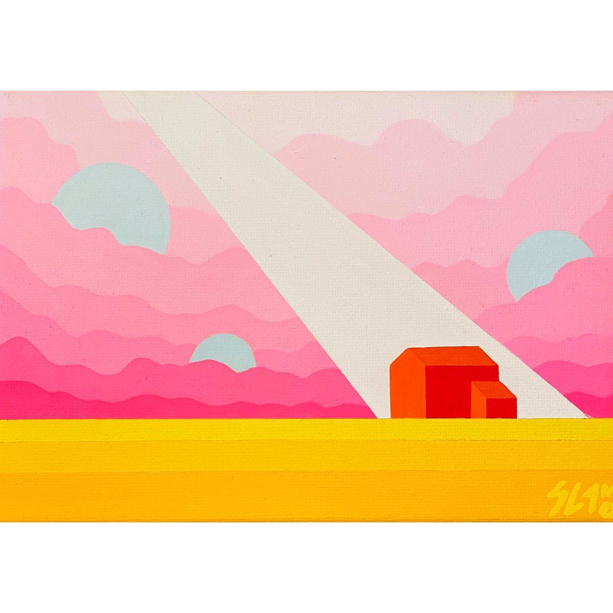 This must be the place 🛸 
#ufo #prairie #yycart #art