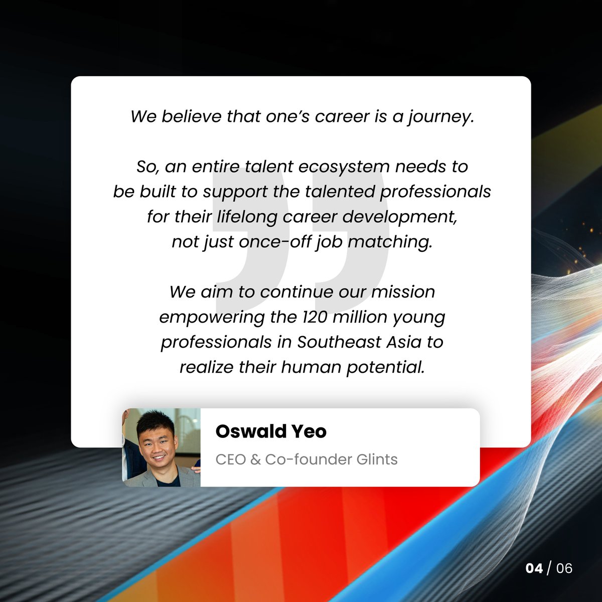 glintsid's tweet image. Kami juga akan memperluas tim kami untuk beroperasi di Filipina.

Pencapaian ini tidak akan terwujud tanpa dedikasi dari para Glintstars yang telah berkomitmen dalam misi kami untuk✨#GrowingBeyondBorders✨

#Glints #CareerDiscoveryWithoutLimits