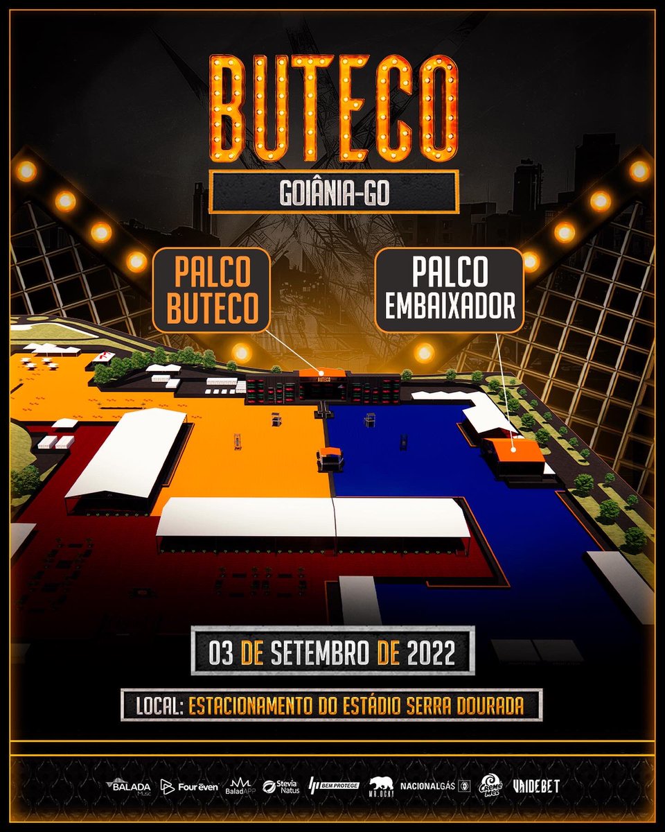 brunoedenner's tweet photo. É ISSO MESMO GOIÂNIA, estaremos juntos no #ButecoGyn!
Estaremos no PALCO EMBAIXADOR junto com nossos parceiros @ThiagoBrava e @Dendelzinho no Maior Buteco do Mundo, vai ser demais esperamos por vocês!!! https://t.co/8Fq9kCk62G
