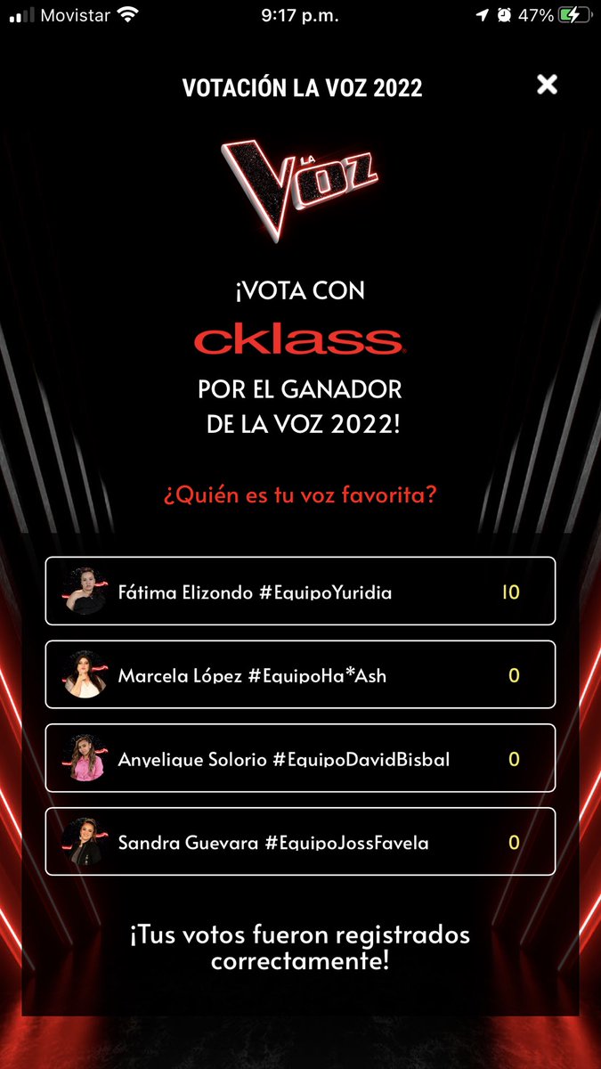 davidachavito's tweet photo. Yo ya Vote en #LaVozGranFinal por #Yuridia ES #LaVoz YURIDIA ES LA VOZ #EquipoYuridia #LaVozAzteca https://t.co/rItexJJHUh