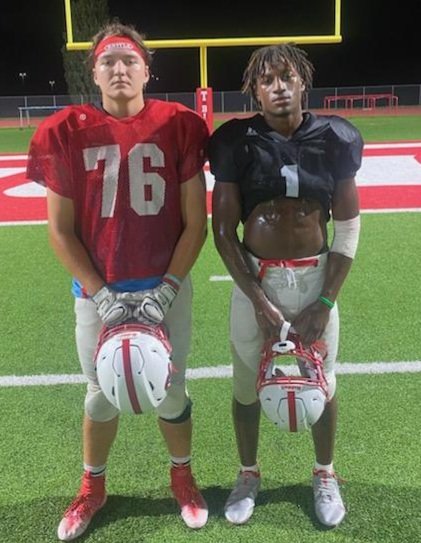 The players have voted! We have two great men as captains! Left Tackle, Gavin Zuperku and Safety Jaye Jones. Congratulations!! #GoTBIRDS