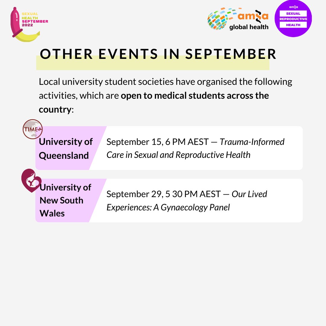 AMSA Sexual and Reproductive Health tweet media
