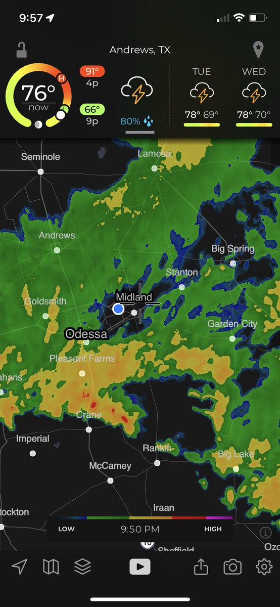 Coyote_Kyrie's tweet photo. Midland weather to a T https://t.co/Khp55XzFsw