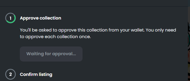 brokekollector's tweet photo. Ok, @opensea @opensea_support  why are you asking me to approve a collection that I have previously approved and listed, bought &amp; sold items from before? 🤔🚫 #NFT #NFTs #nft https://t.co/1AQgnGc49C