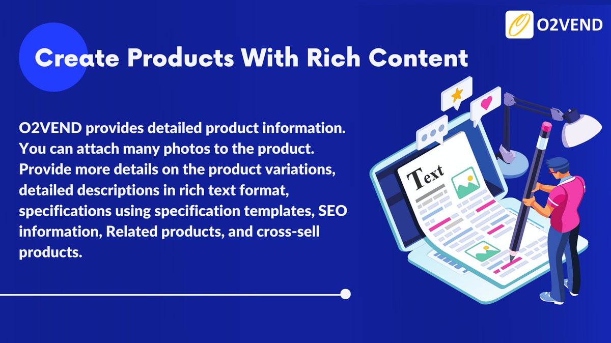 O2Vend's tweet photo. O2VEND provides detailed product information. You can attach many photos to the product.
Click here to know more:
https://t.co/HFDJk1G0F9
#RichContent #Product #ecommerce https://t.co/Qni29QEVCs
