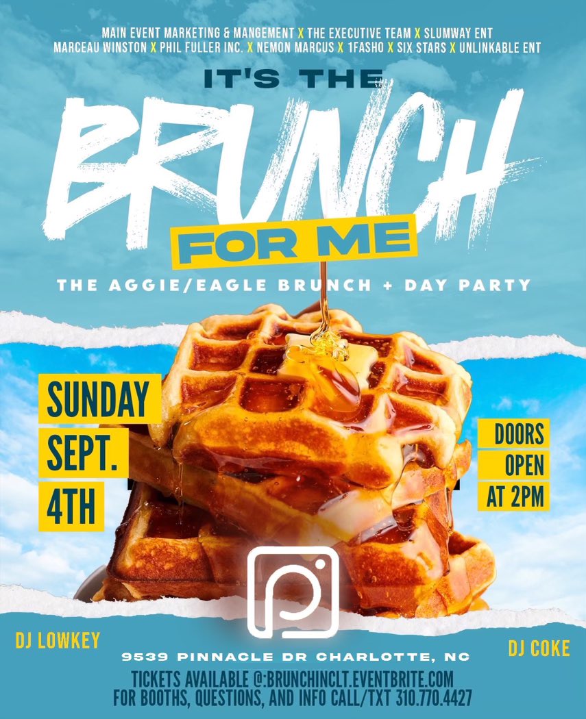 SlumwayEnt's tweet photo. Your Annual Aggie 🐶 ✖️ Eagle 🦅 Classic Lineup Presented by @slumwayent 🖖🏽 

ALL ROADS LEAD TO PAPARAZZI CLT FOR YOUR AGGIE✖️EAGLE / LABOR DAY WEEKEND VIBES‼️‼️

FOR MORE INFO OR SECTIONS FOR ANY EVENT DM US OR A TEAM MEMBER‼️ https://t.co/Ey8Be8xJ8w