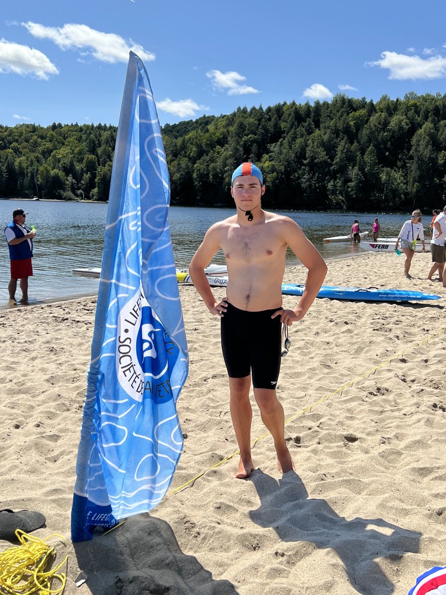 Très fier de mon fils ⁦<a href="/danicklt/">Danick L-Tardif</a>⁩ qui a participé au Championnat canadien🇨🇦 en sauvetage sportif 2022!  Bravo Danick! 🌟🌟