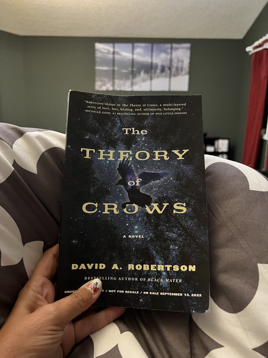 A little friend stealthily brought me a gift today- so excited to get into it! #NewNovel <a href="/DaveAlexRoberts/">David A. Robertson</a> #CanadianLit