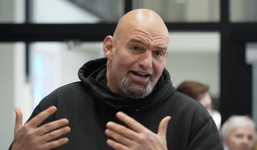 WashTimes's tweet photo. John Fetterman won’t join Biden in Pennsylvania for president’s tough-on-crime speech

https://t.co/COZy3M2ANm https://t.co/Qc2SOgfWvT