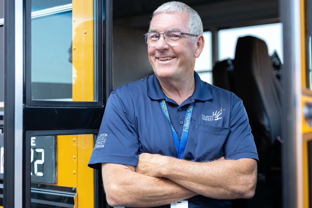 FullertonSD's tweet photo. Hooray for our  transportation team! Put your hands together for your favorite bus drivers, mechanics and transportation office team members! Like, share, comment and show them some love! We love FSD Transportation! #fsdlearns https://t.co/Xk4mlqdIQA