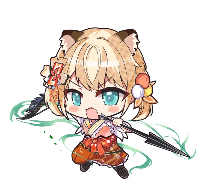 #今月描いた絵を晒そう ちびキャラもそれなりに描けた 