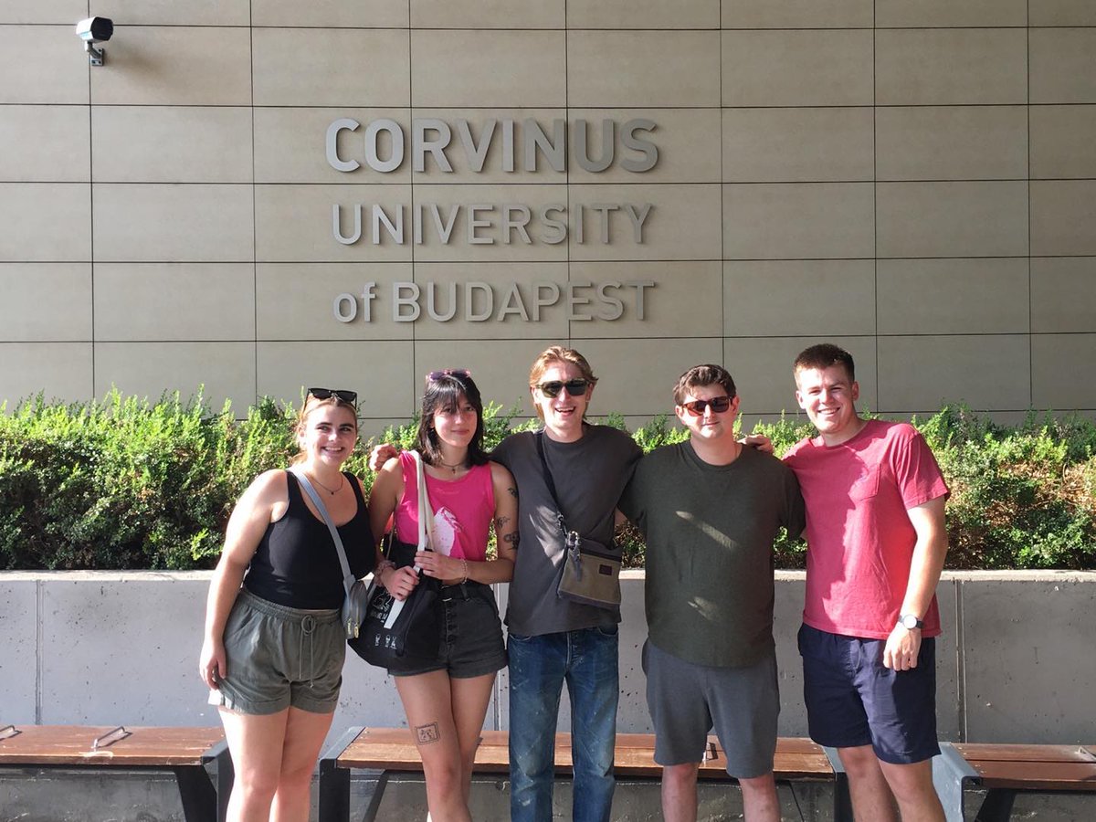 APIabroad's tweet photo. Check out our first Fall API Budapest students passing by Corvinus University on a hot summer day. Get ready for a fantastic semester! 

Make sure to check out our programs in Budapest! https://t.co/zejRSH0QCD

#ispyapi #apiabroad  #studyabroad https://t.co/ACgqstv25e