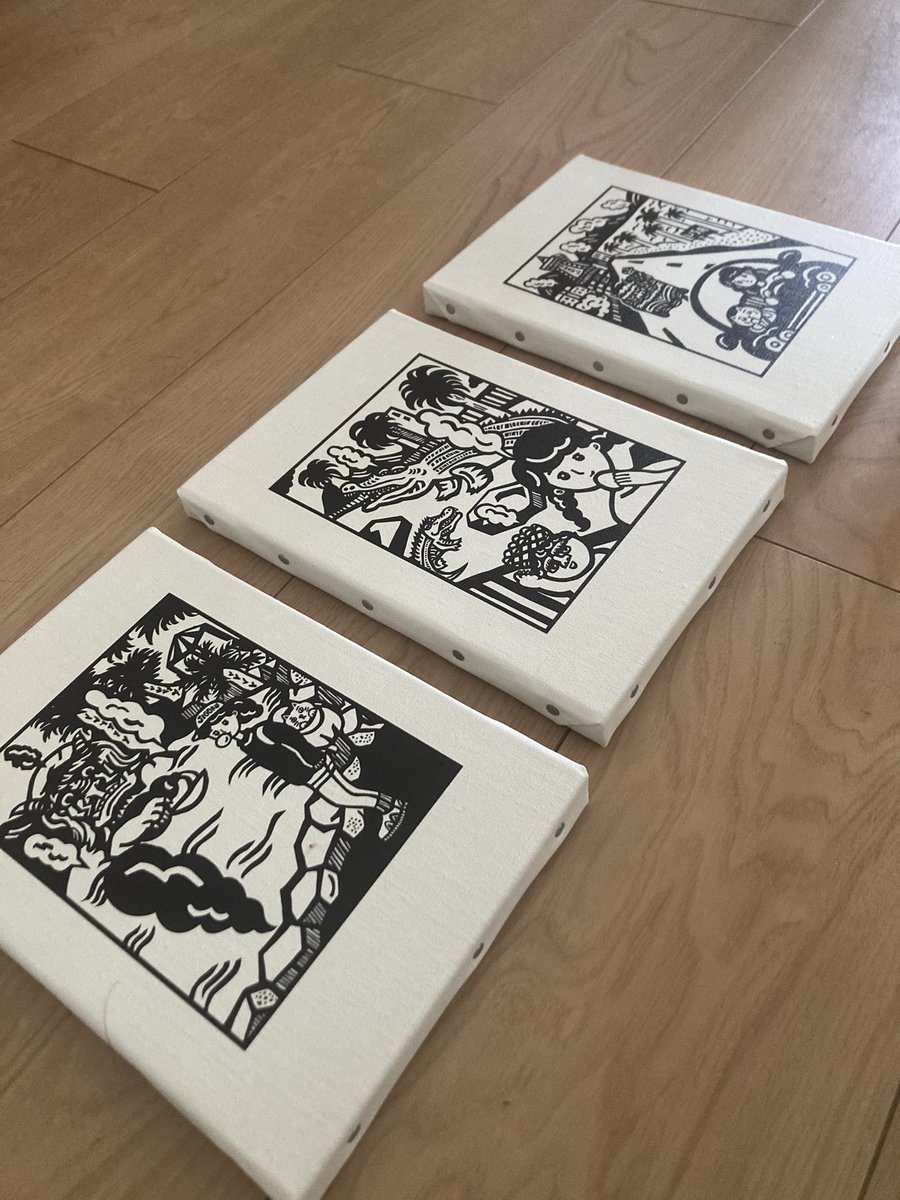 Kotomin|版画タッチのイラストレーター tweet media
