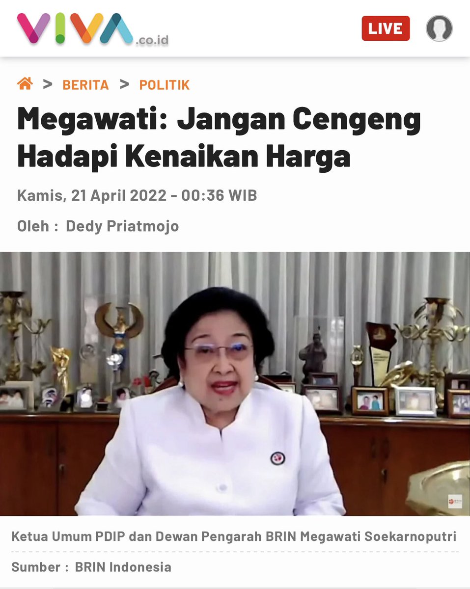 YanHarahap's tweet photo. Dapat disimpulkan, dulu itu tangisan ‘drama’. Buktinya, sekarang berkali2 BBM naik beliau tetap ‘ceria’, bahkan minta rakyat Indonesia “jangan cengeng”. https://t.co/ajccbFt3sy