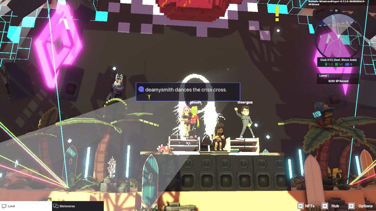DeamySmith's tweet photo. @TheSandboxGame @steveaoki I just participated in the #SandboxAlphaS3Giveaway for a chance to win 500 SAND! On stage with Steve Aoki, check out my screenshot below!
👇

FOUND HIM
#SteveAoki
#SandboxAlphaS3 
#SandboxAlphaS3Giveaway https://t.co/BV63iLkFvY