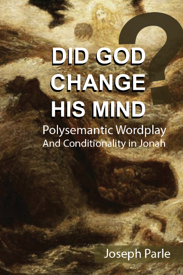 ExegeticaBooks's tweet photo. Congratulations, Dr. Joe Parle on the publication of another fine work!

NEW BOOK RELEASE: Did God Change His Mind? Polysemantic Wordplay and Conditionality in Jonah by Dr. Joseph Parle, now available at #Amazon and other booksellers. 
https://t.co/gsgSUhGVur https://t.co/iUG8opmeiK