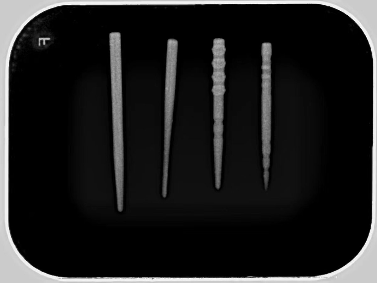 Aria112244's tweet image. The X-ray blocking nature of the fiber posts facilitates postoperative observation and diagnosis.
FRom the figure, the X-ray blocking property of our product is very good.
Welcome to purchase.
PM or email:aria112244@gmail.com
📱+8618948987800
#fiberpost #dentalsupply #dental