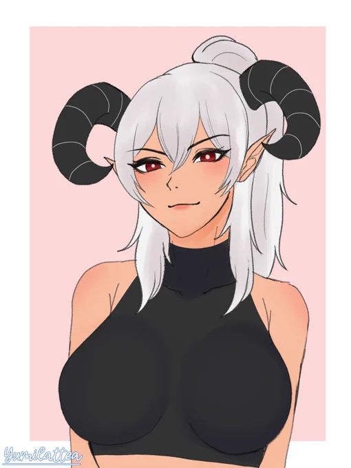 Commission for 's lovely oc Mira thank you \o/#commissionart 