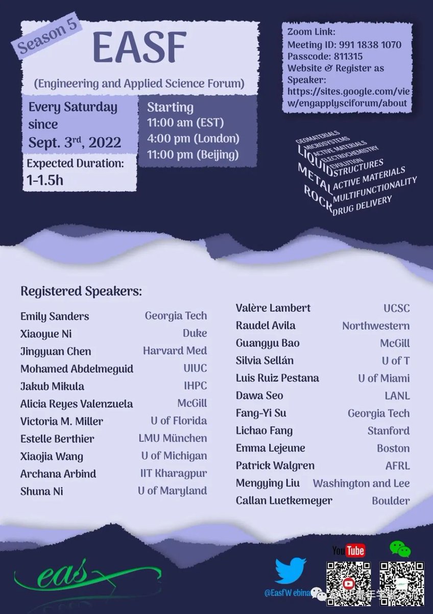 EASF Webinar tweet media