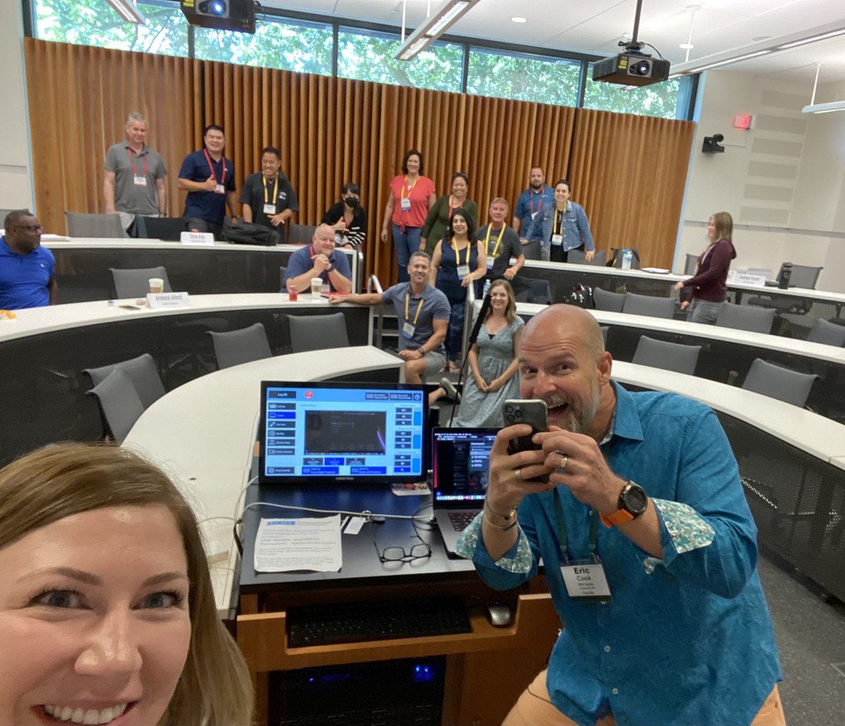 EmsinIdaho's tweet photo. Today was another GREAT day @ThePCBS. First day of 5 with the very engaging @EricCook! Retweet #PCBSConnect22 and let the #HashtagBattle begin!!! https://t.co/POehe0mknT