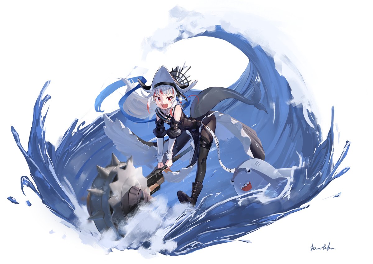 がうるぐら 「#今月描いた絵を晒そう 」|hirotakaのイラスト