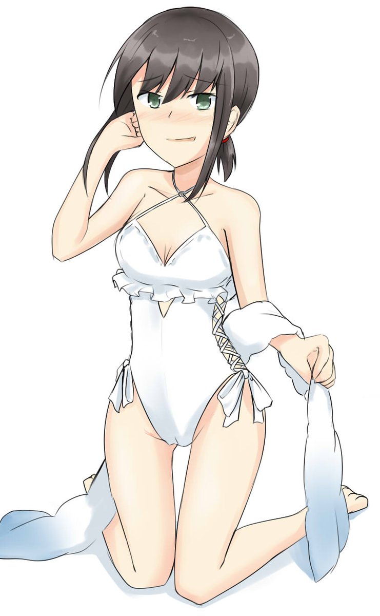 吹雪(艦隊これくしょん) ,吹雪改二 「#今月描いた絵を晒そう今月吹雪をいっぱい描いた 」|泉水すばる 神戸かわさき、c102予定のイラスト
