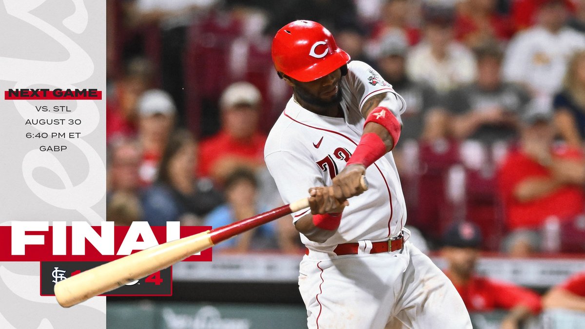 Reds's tweet photo. Here is tonight's final score: https://t.co/oR0KSZ7kTA