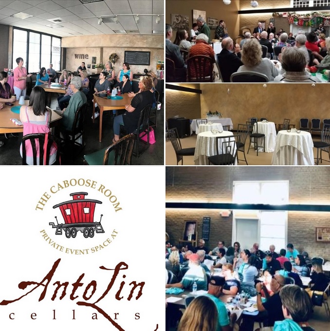 AntoLinCellars's tweet photo. Our Caboose Room is a great venue for Seminars, Team Meetings & all manner of group activities.: https://t.co/RroRWg0Nqz Call 509-961-8370 to set up a walk-through & perhaps a glass of 🍷🥂🍷wine? #Events #WAwine #Meetings #EventPlanning #EventSpace #YakimaEvents See ya soon! https://t.co/YL4U8IYvw2