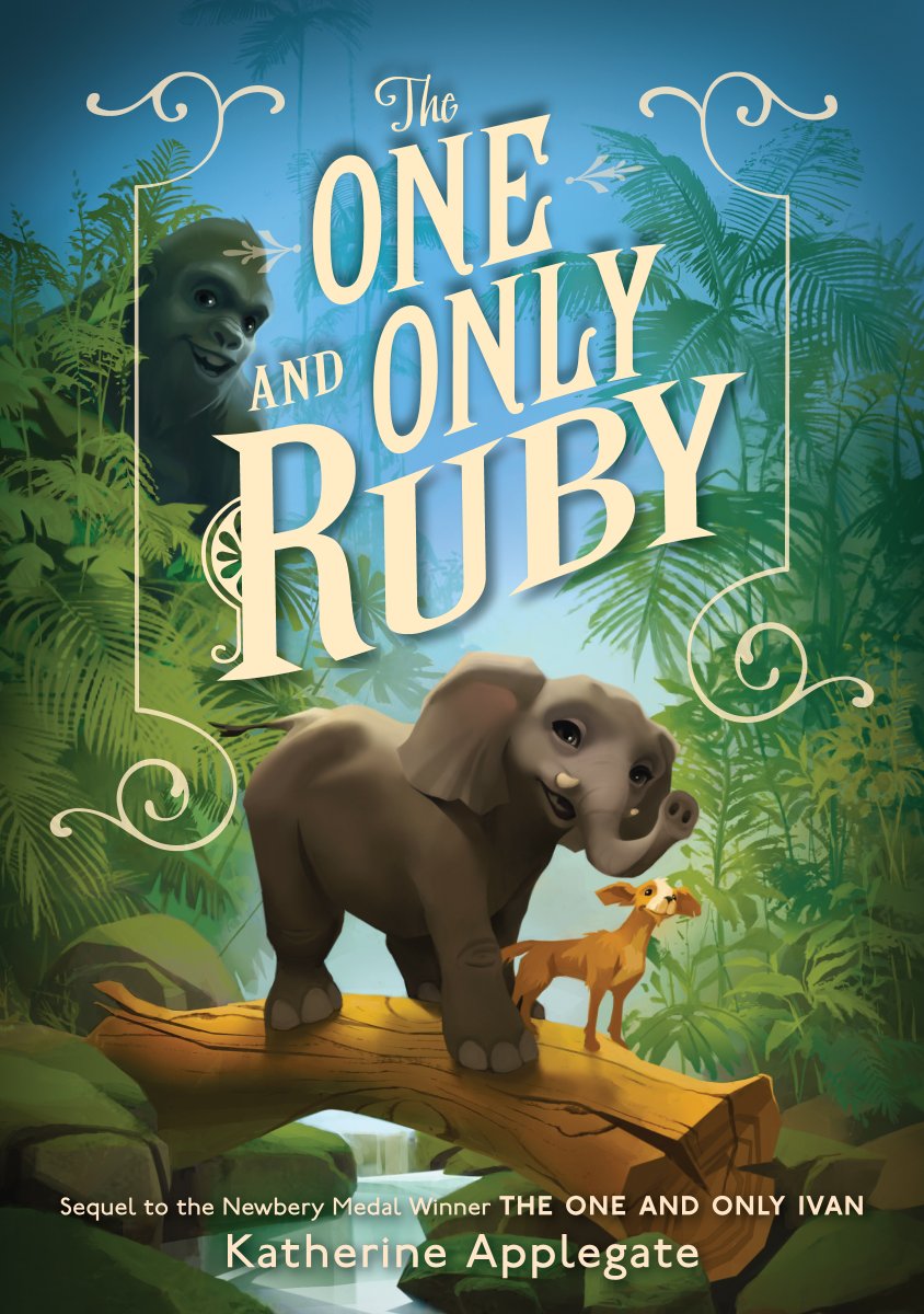 Cover Reveal: The One and Only Ruby by Newbery Medalist <a href="/kaaauthor/">Katherine Applegate (kaaauthor.bsky.social)</a> mrschureads.blogspot.com/2022/08/the-on… Illustration Credit: Patricia Castelao | Design Credit: Amy Ryan
