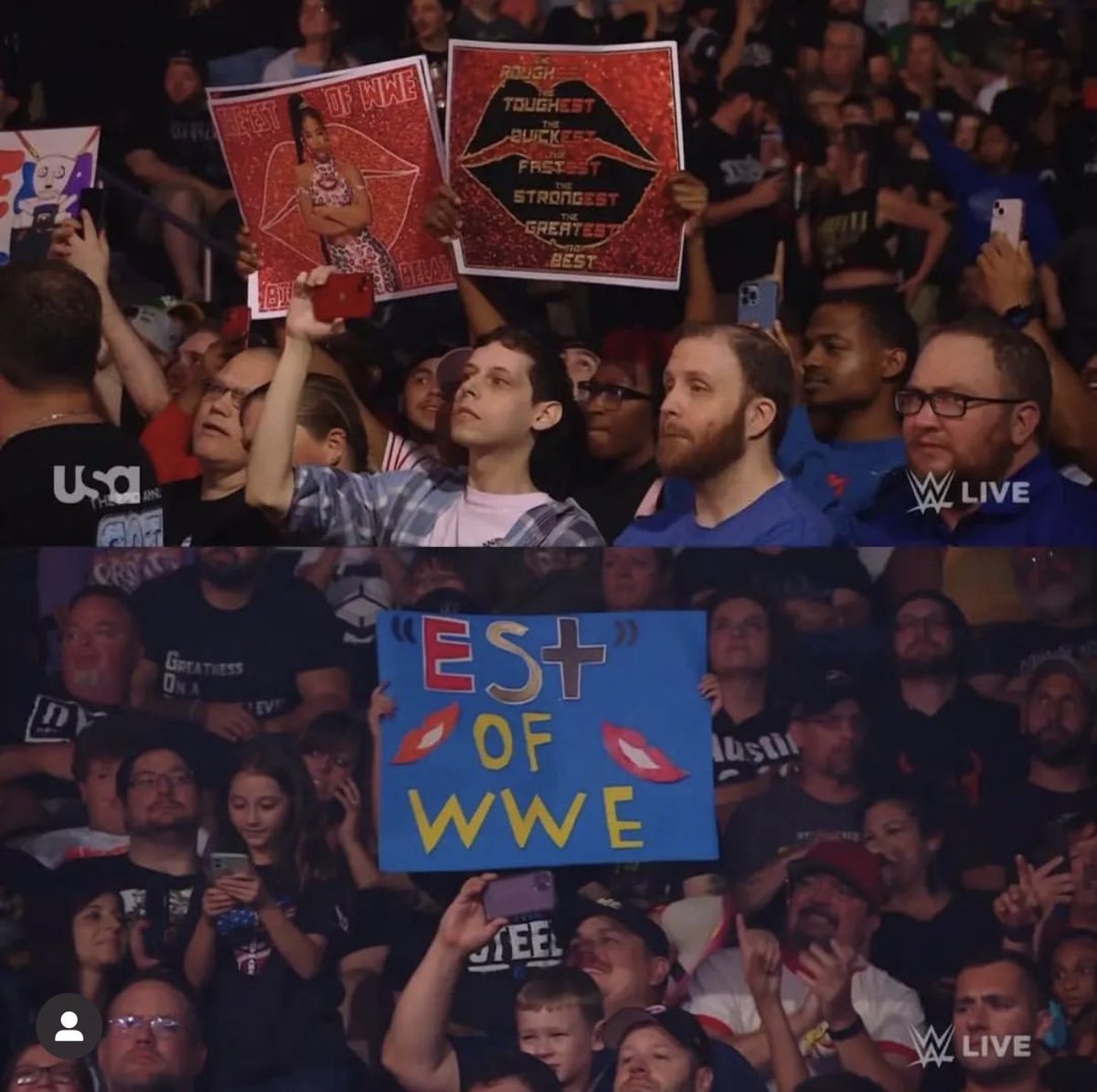 …because my fans are the bEST!
#WWEPittsburgh 
#ESTofWWE
#ESTies