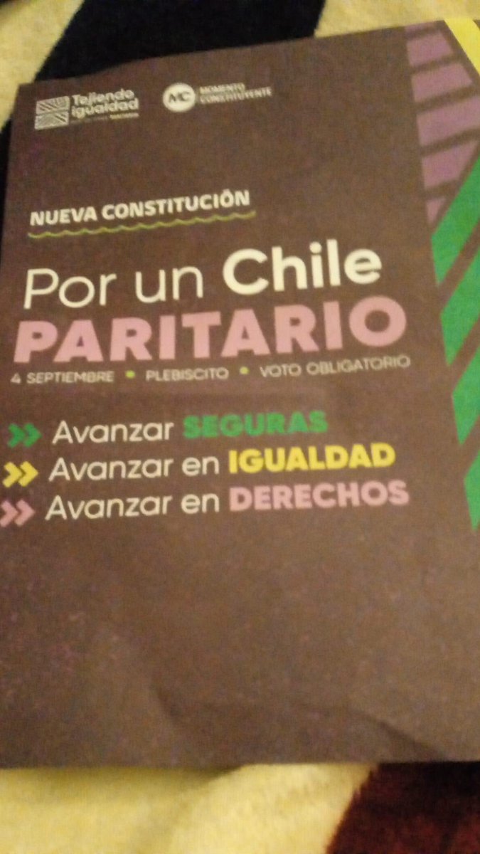 APRUEBO!!
Como Mujer!!
Y por mis :
Derechos!!!