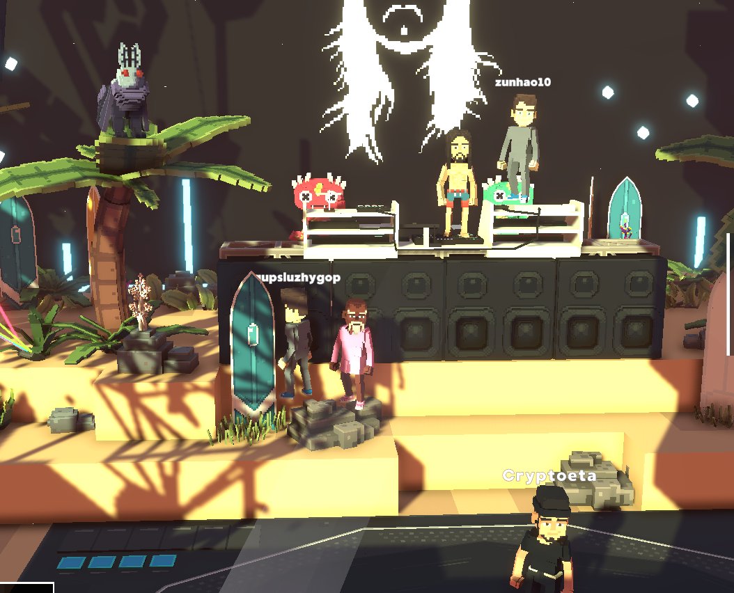 depraveee's tweet photo. @TheSandboxGame @steveaoki I just participated in the #SandboxAlphaS3Giveaway for a chance to win 500 SAND! On stage with Steve Aoki, check out my screenshot below!
👇 https://t.co/MRs5koqvNx