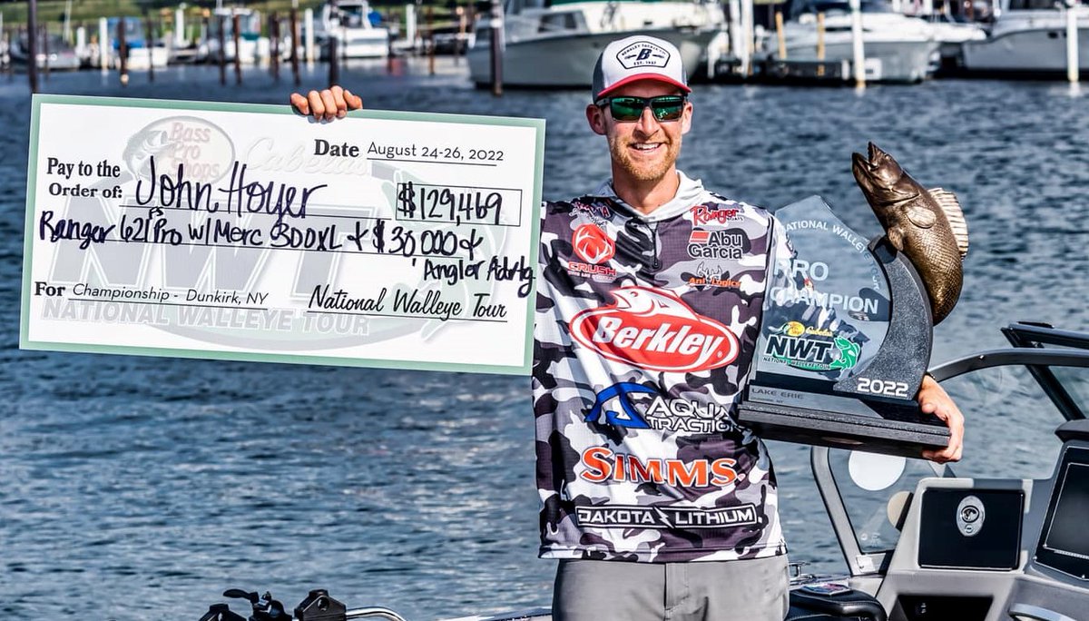 TODAY ON THE PODCAST: <a href="/JohnHoyerFish/">John Hoyer</a> does it again! He claims the <a href="/Cabelas/">Cabela's</a> <a href="/NationalWalleye/">National Walleye Tour</a> on the New York side of Lake Erie. Plus his upcoming trip to the Czech Republic. Subscribe and listen on <a href="/PodcastOne/">PodcastOne</a>, <a href="/PodMNApp/">PodMN App</a> or just click HERE: podcastone.com/paul-bunyan-co…