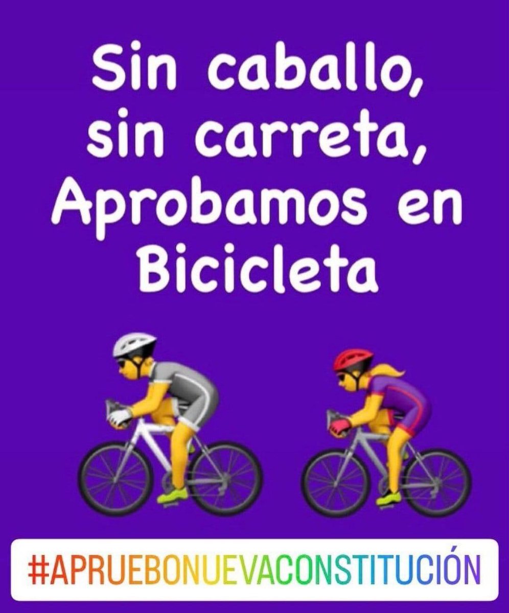 Llegando de la calle, la gente del Apruebo es como un bálsamo de buena onda, gracias por escucharnos y tengo esperanza que ganaremos!!
APRUEBO sin miedo!!!