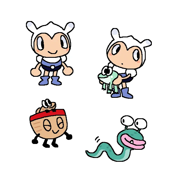 ribbit king time#mossworm 