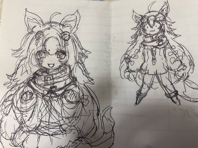 落書き
フェンリル子みたいなLive2Dモデルとかも良いなぁ 