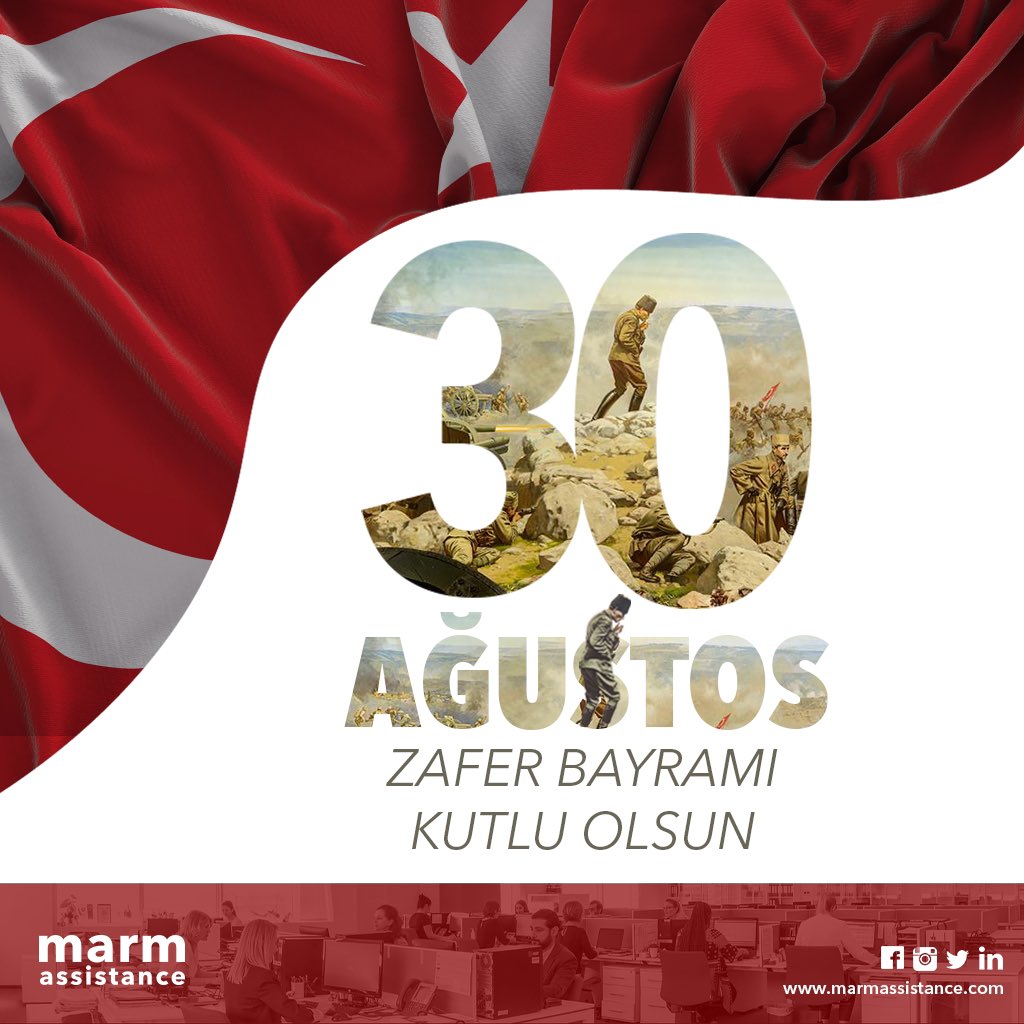 Zafer, "Zafer benimdir" diyebilenindir. Başarı ise, "Başaracağım" diye başlayarak sonunda "Başardım" diyebilenindir.

-Mustafa Kemal Atatürk 

#30ağustoszaferbayramı #30ağustos