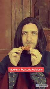 E_R_A_writes's tweet photo. Greedy Peasant's live show is charming, refreshing, hilarious, and exactly what I needed today. Give it a watch if you need a reason to smile: https://t.co/FeEBGjuSET #medievalhumor #greedypeasant #historynerd #historyhumor https://t.co/YXdjfcWag2
