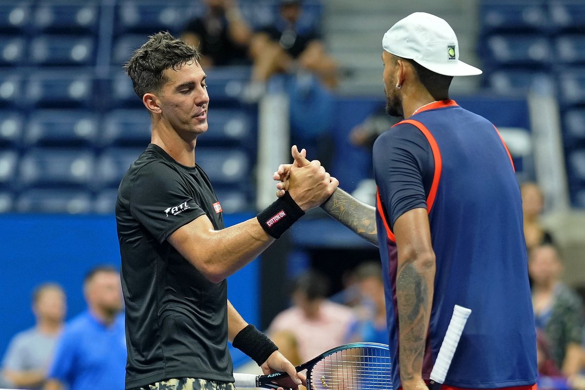 Tennis Handshakes on Twitter "RT usopen Friends. Opponents. Partners."