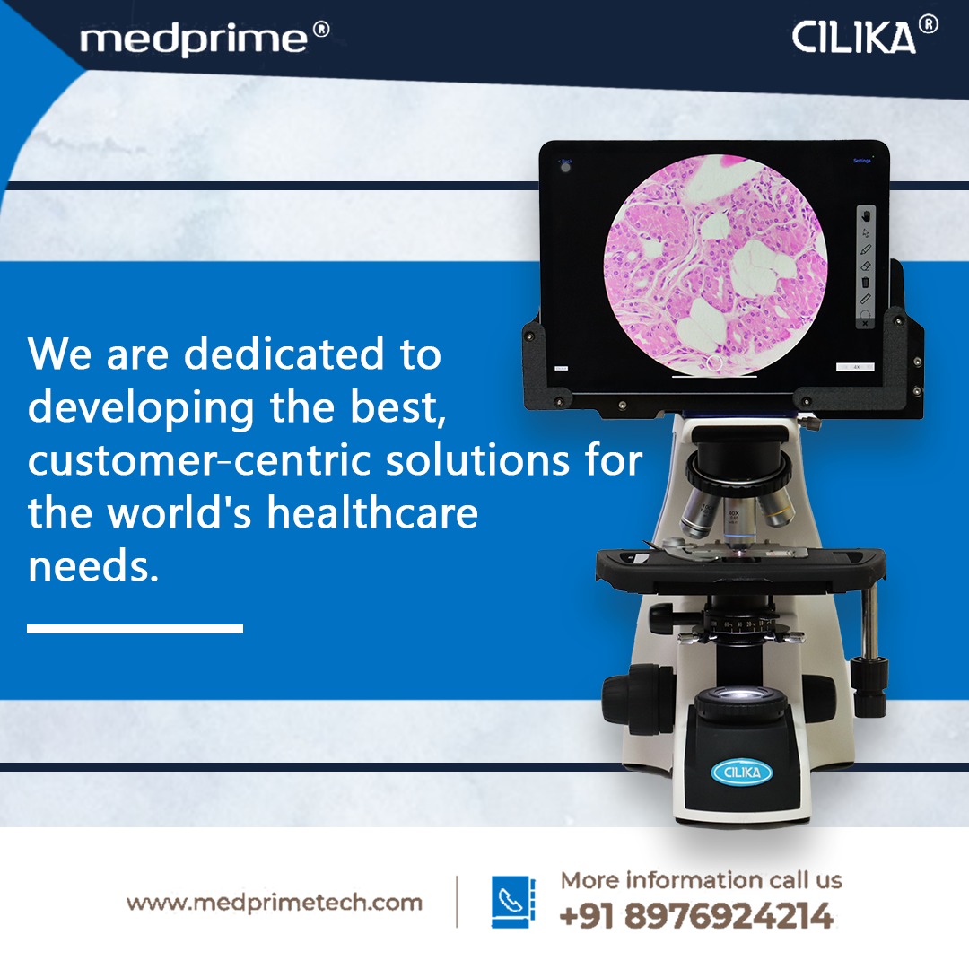 medprimetech's tweet photo. Medprime is Revolutionizing Traditional Pathology Practice in Today’s computer age. We are dedicated to developing the best, customer-centric solutions for the healthcare needs of the world.
Visit https://t.co/4iLBMd4wsx
#medprime #goal #digitalmicroscope #pathology #cilika https://t.co/Wg32XHNFlj