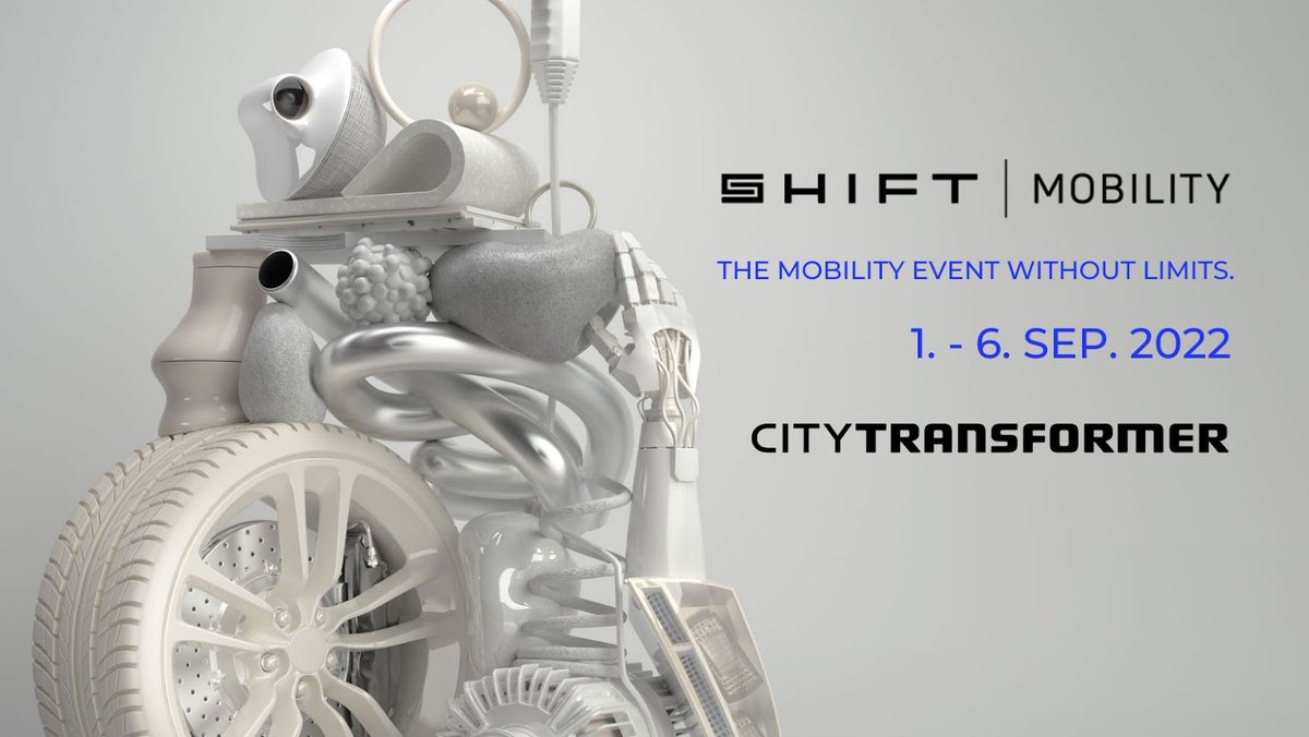 CtTransformer's tweet photo. We are delighted to have made the acclaimed top 10 tech start-up list at MIND-SHIFTER, the forward-thinking and future-looking mobility convention and competition from Shift Mobility.
 See you in Berlin!
 @SHIFTMobility 
#CityTransformer #ShiftMobility #MindShifter https://t.co/cEGBGrFhQl