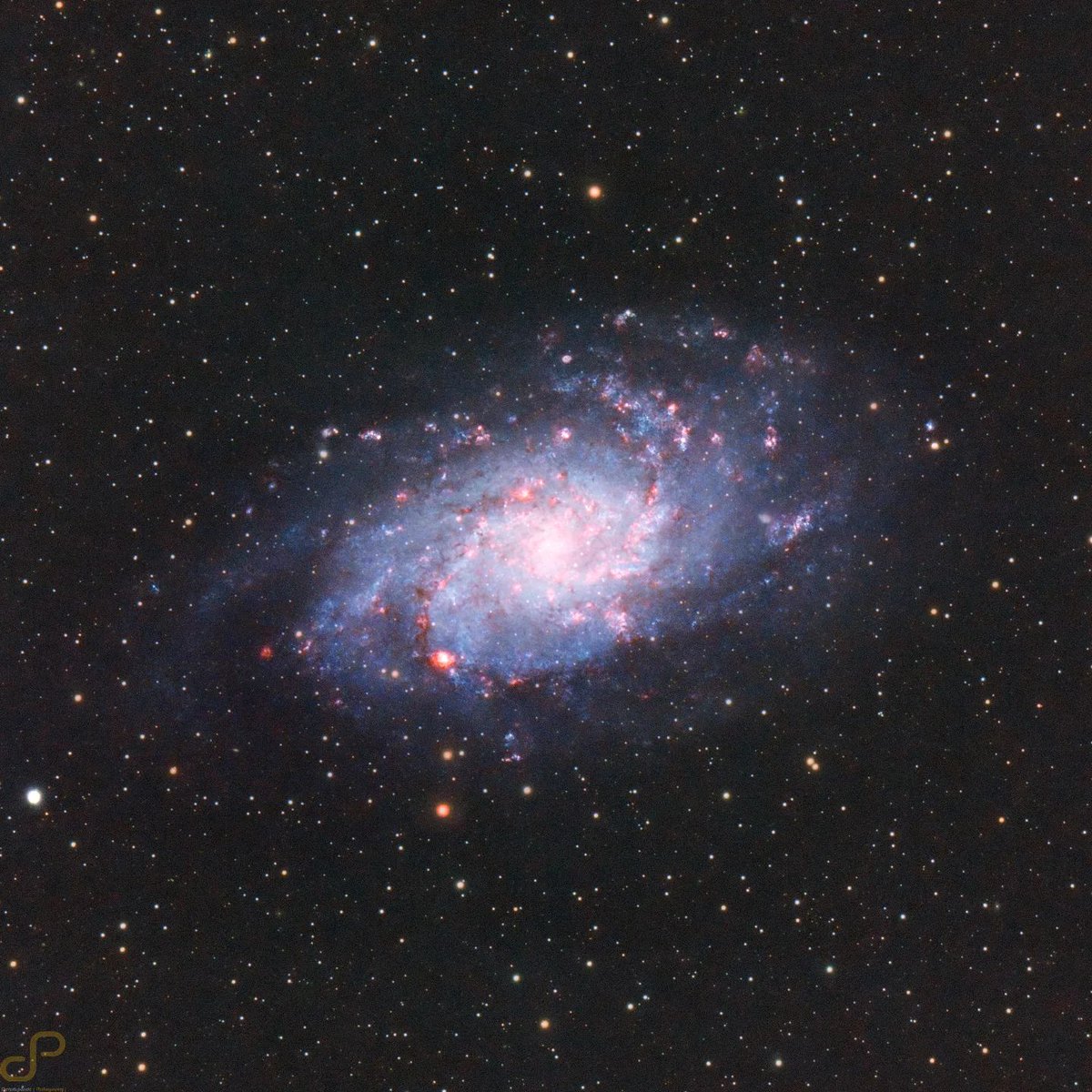 SVBONYsvbony's tweet photo. Triangulum Galaxy with #Svbony SV550 Triplet!❤️🔭
This scope has tack sharp stars right to the edge of the field with no visible chromatic aberration.
Thank Devesh Pande for sharing.😎
https://t.co/Rd3imSaf5d
#telescope #refractor #astronomy #nabula #galaxy #stargazing #deepsky https://t.co/DuG4EwzYB0