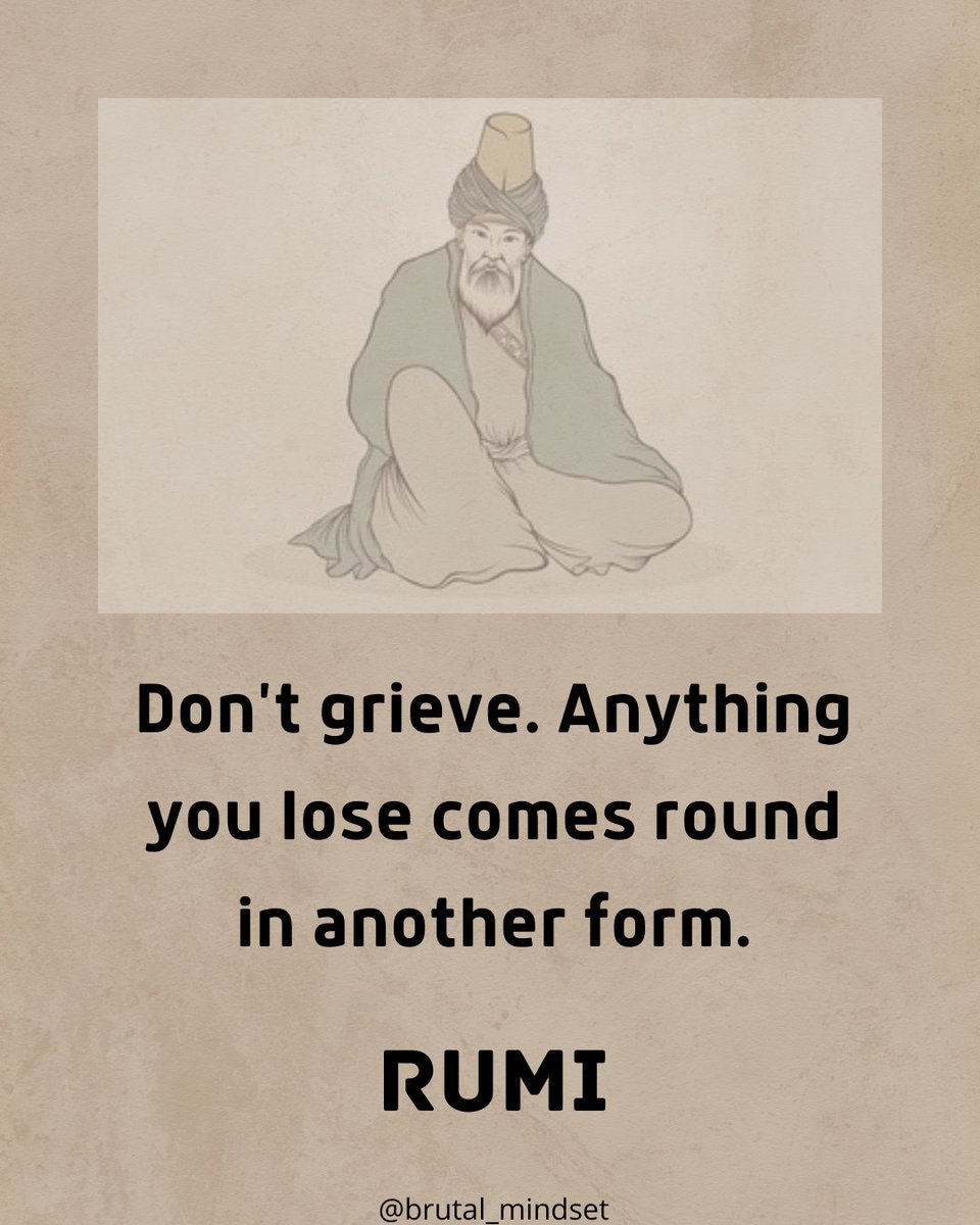 15 Deep Psychology And Philosophy Quotes From "Rumi" 

| Thread