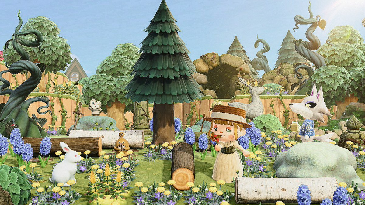 KedamaD's tweet photo. 森🌳🍃作りたいな〜って思ってる🧎🫰

#あつ森 #ACNH https://t.co/awWP4AZALI