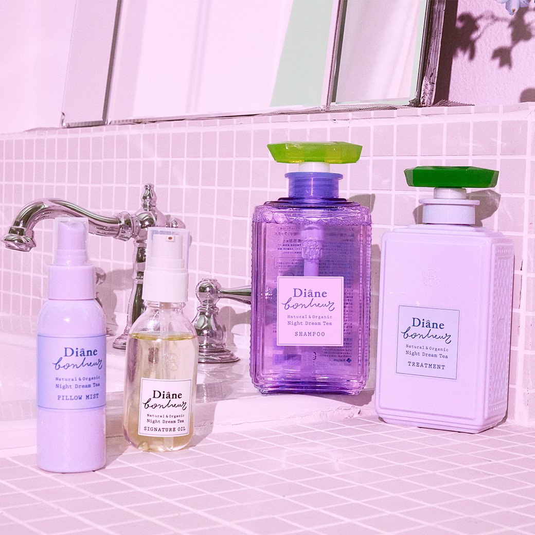 ダイアンボヌール ヘア＆ボディオイル ナイトドリームティー(90ml) 10本 Amazon.co.jp: Diane Bonheur(ダイアン ボヌール) ヘア&ボディ