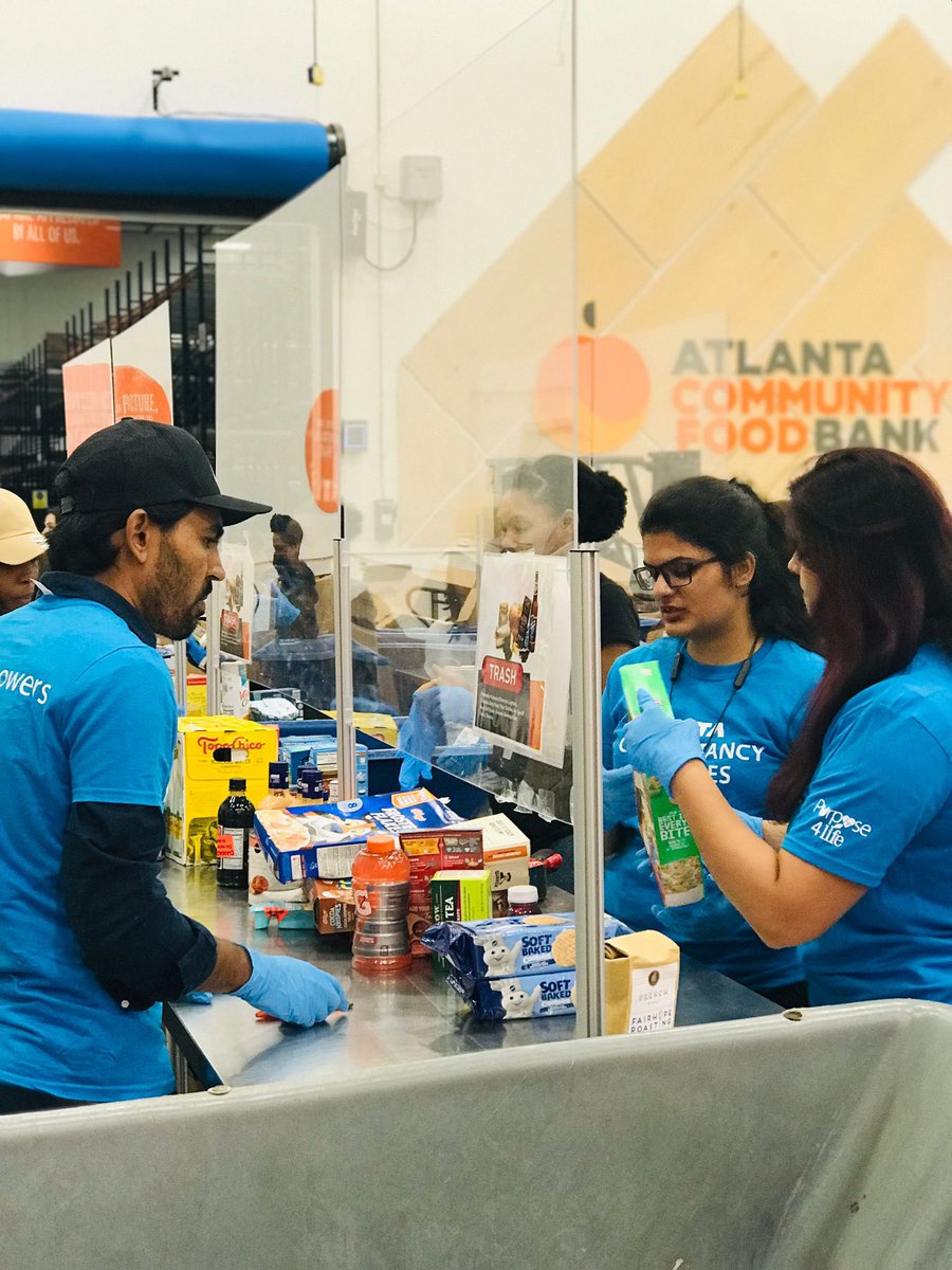 What a way to end the month with our 3rd Sadhana Samarpan event at Atlanta Community Food Bank! It’s a special feeling to know that the work we did enabled 4200 meals for the needy & homeless in the community. #SadhanaSamarpaNMonth #purpose4life #TCSEmpowers #BuildingonBelief