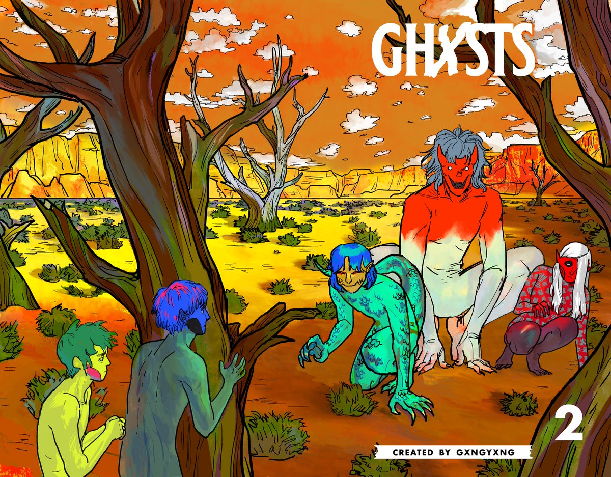 Ghxsts's tweet photo. Ghxsts Comic Chapter 2 is on the horizon… https://t.co/6ZpVA7V9go